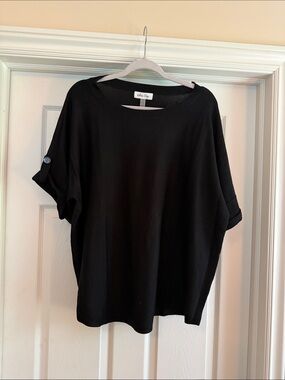 Melissa Paige Black Short Sleeve Tee